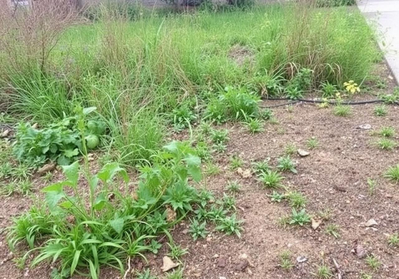 Before landscaping
