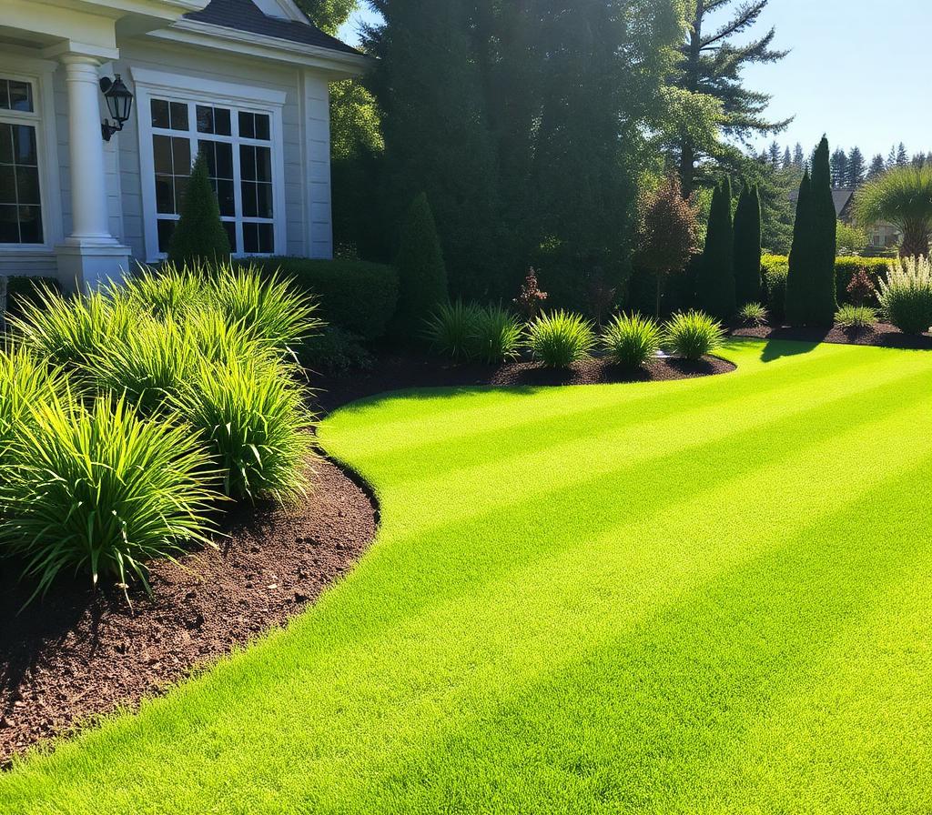 Modern Lawn Installation